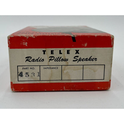 VINTAGE TELEX RADIO PILLOW SPEAKER - Vintosh Vintage