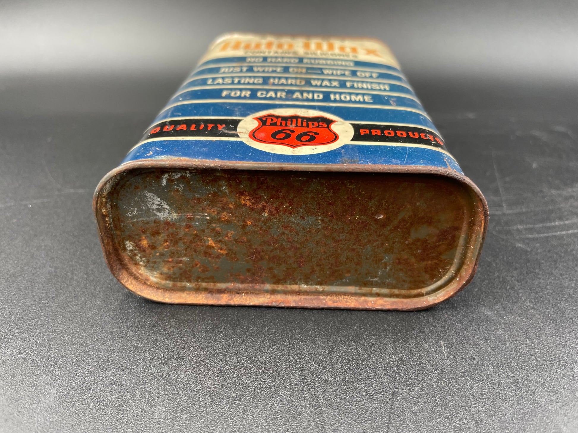 Vintage Phillips 66 Speedy Auto Wax 16 oz Bartlesville Oklahoma - Vintosh Vintage