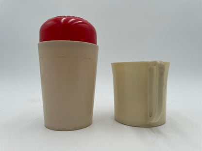 1930s Ovaltine Little Orphan Annie & Dog Sandy Shaker & Cup Set
