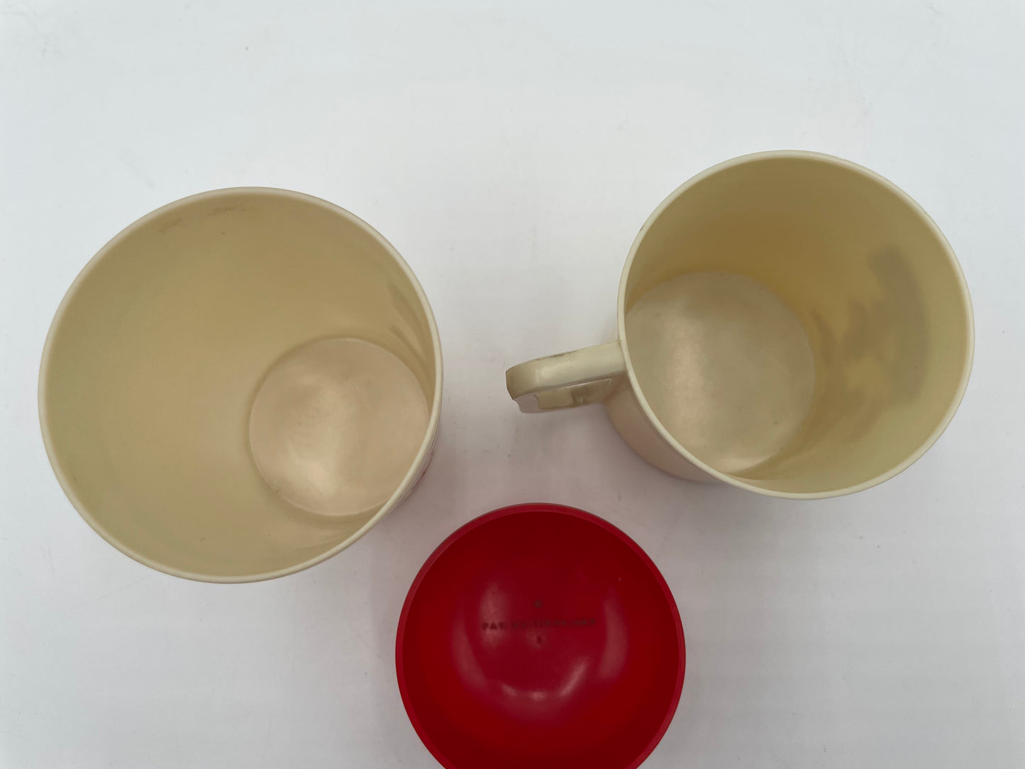 1930s Ovaltine Little Orphan Annie & Dog Sandy Shaker & Cup Set