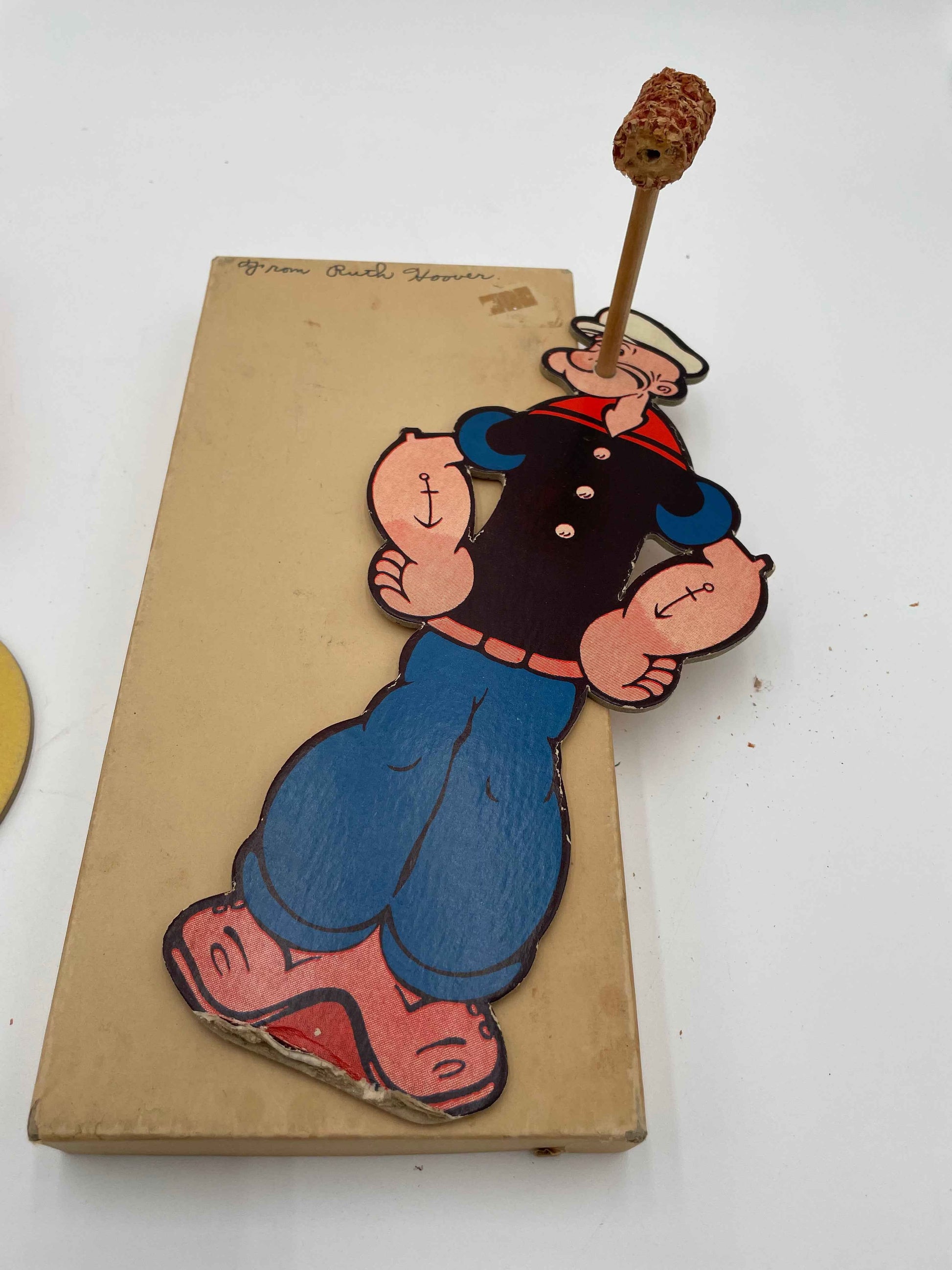 1935 Popeye Pipe Toss Boxed Game Complete w/ Instructions by Rosebud Art Company USA