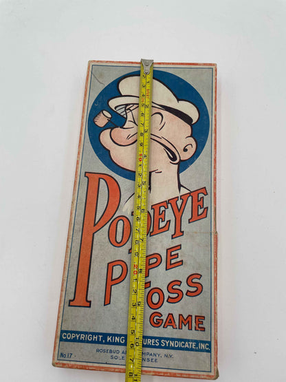 1935 Popeye Pipe Toss Boxed Game Complete w/ Instructions by Rosebud Art Company USA