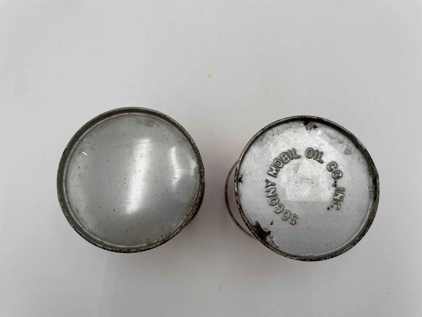 Vintage MOBIL SOCONY OIL Stop-Leak &
Hydrotone 8 oz Full Cans