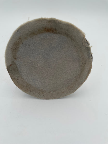 Antique Art Nouveau Woman Cast Metal Pedestal Vanity Mirror - Vintosh Vintage