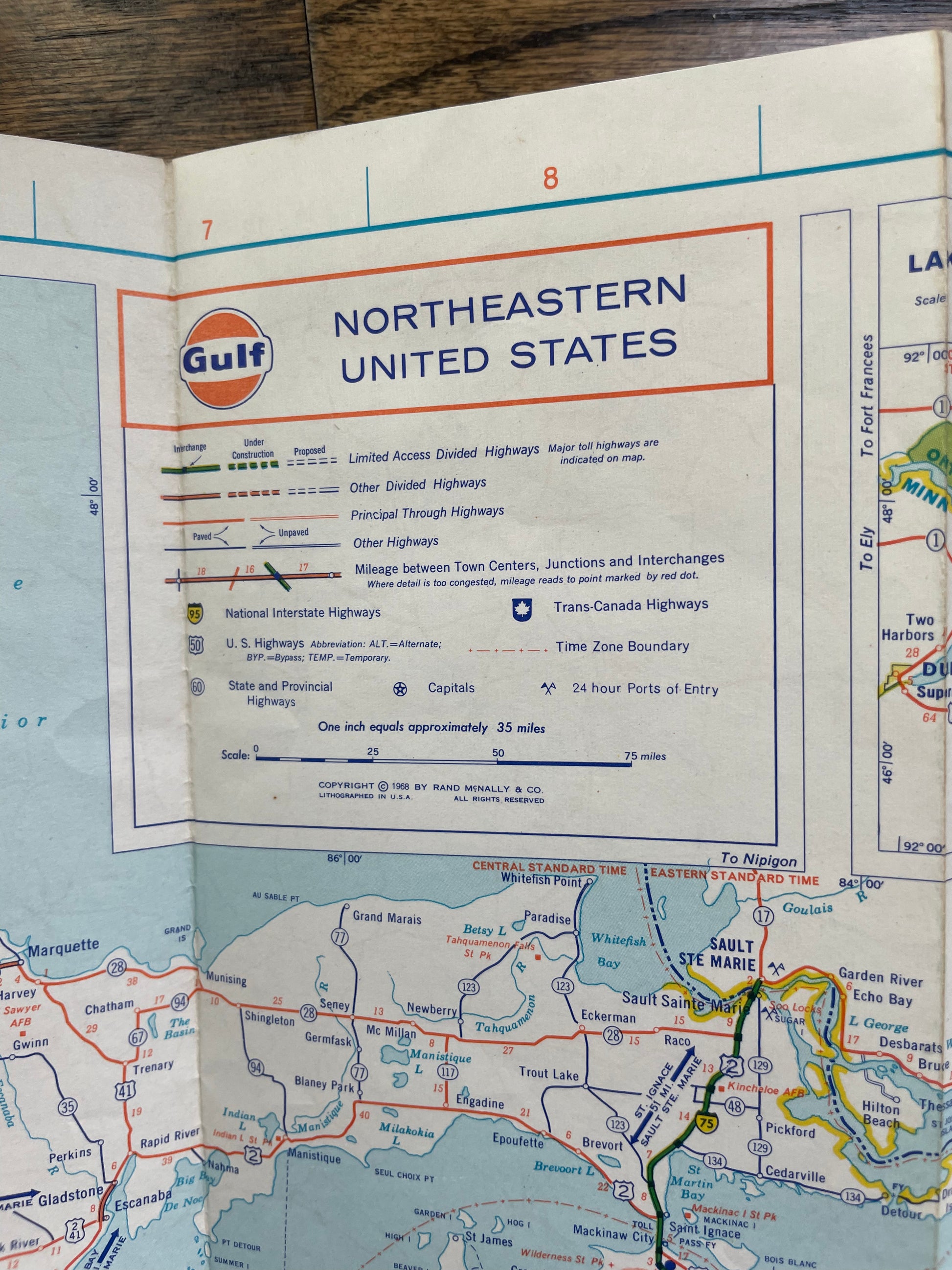 4 1960/70s Vickers Gulf Standard Oil & Conoco Road Maps of
KS MO NE Eastern US GAS & Oil Ephemera - Vintosh Vintage