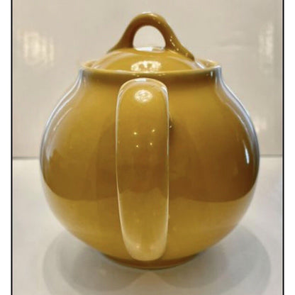 1940s Liptons Teapot Mustard Yellow (B2) - Vintosh Vintage