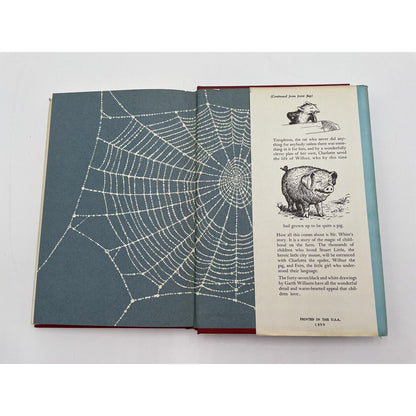 Charlotte's Web: E. B. White (1952) Hardcover Book Club Edition + Dust Jacket - Vintosh Vintage