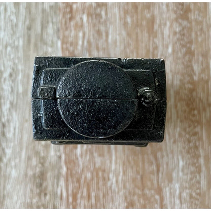 Vintage Cast Iron Coil Top Refrigerator Still Bank (B4) - Vintosh Vintage