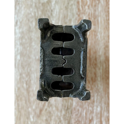 Vintage Cast Iron Coil Top Refrigerator Still Bank (B4) - Vintosh Vintage