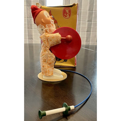 German DR Sonni Air Activated Mechanic Musical Clown Drummer w/ Box (B2) - Vintosh Vintage