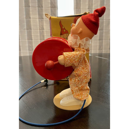 German DR Sonni Air Activated Mechanic Musical Clown Drummer w/ Box (B2) - Vintosh Vintage