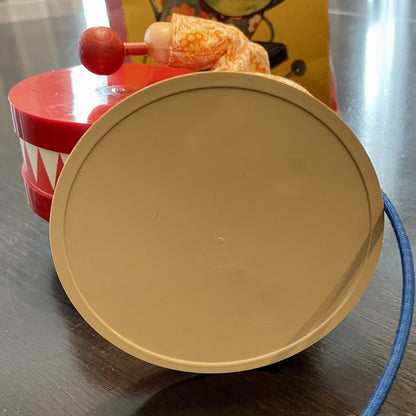 German DR Sonni Air Activated Mechanic Musical Clown Drummer w/ Box (B2) - Vintosh Vintage