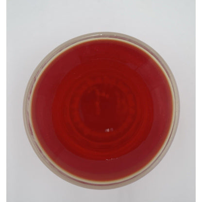 Fenton 4952 U7 Hearts Optic Red Glass Vase (D7) - Vintosh Vintage