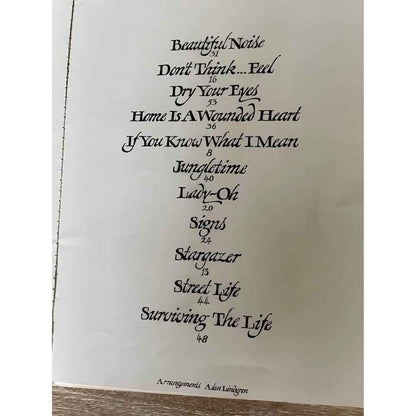 Neil Diamond “Beautiful Music” Sheet Music Book