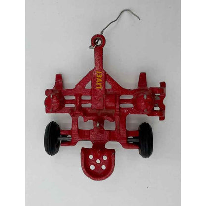 1950s Die Cast Red Farm Oliver Tractor Corn Planter (D2)