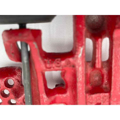1950s Die Cast Red Farm Oliver Tractor Corn Planter (D2)