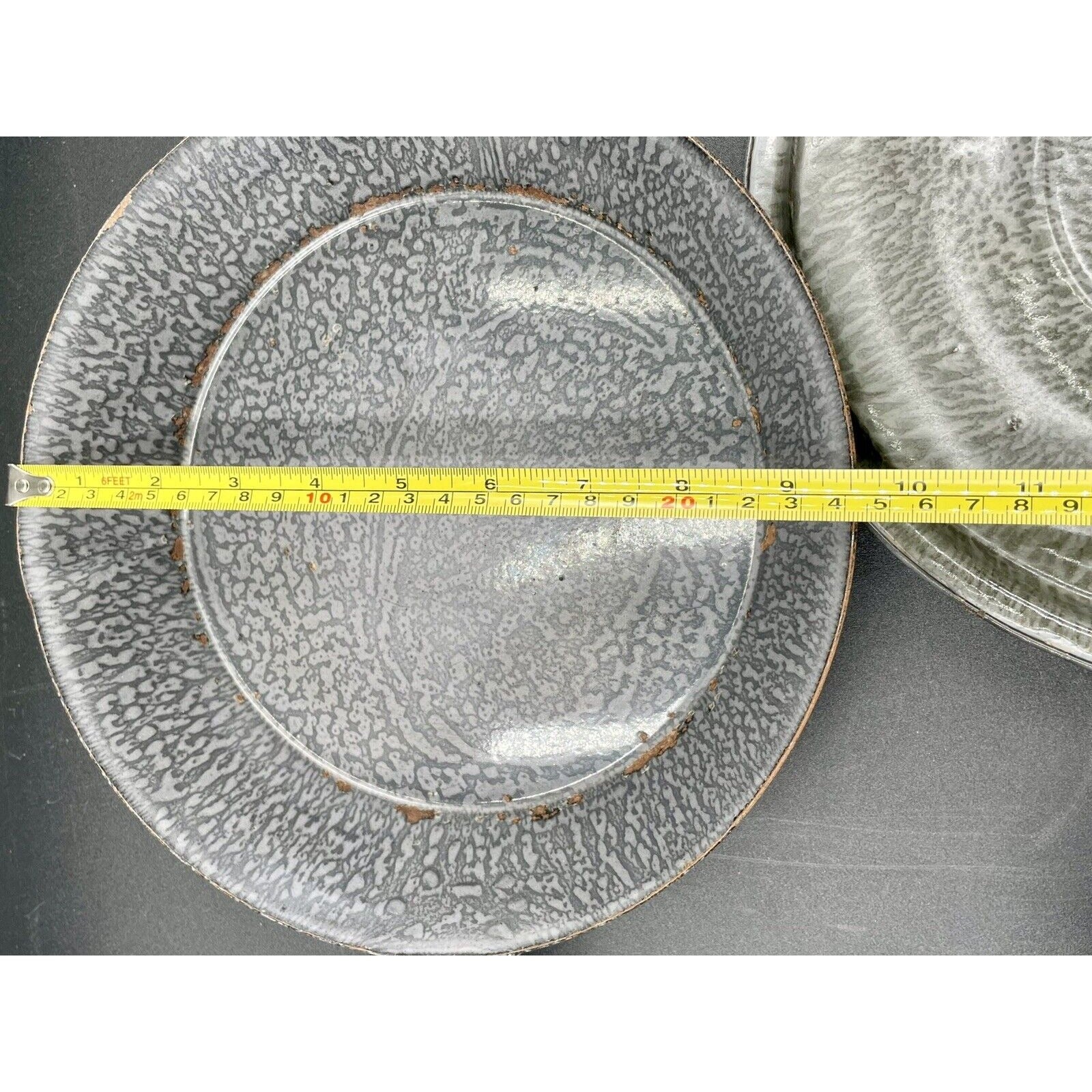 Six Piece Vintage Enameled Cookware (A3) - Vintosh Vintage