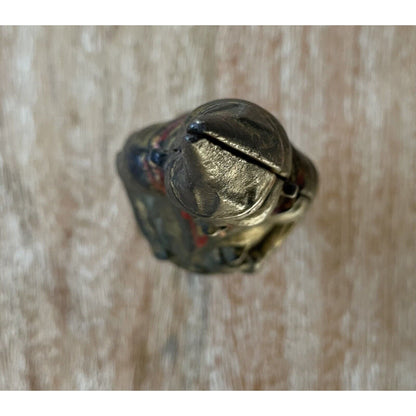 Antique Cast Iron Still Bank Circus Clown w/ Pointed Hat - AC WILLIAMS (B4) - Vintosh Vintage