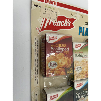 1985 NASTA Grocery Playfood French's Boxed Potatoes-Variety of 6 (C8) - Vintosh Vintage