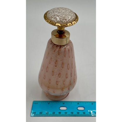VINTAGE DEVILBISS PINK MURANO PERFUME BOTTLE (B2) - Vintosh Vintage