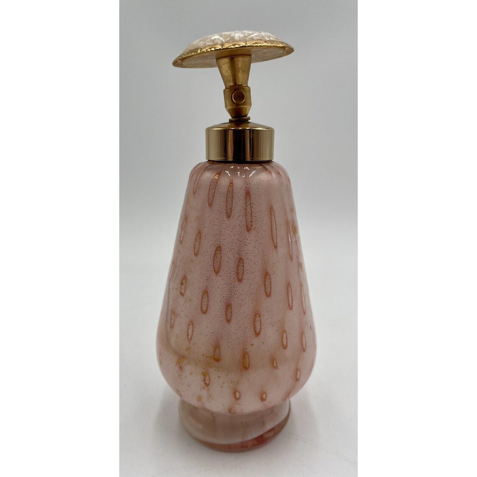 VINTAGE DEVILBISS PINK MURANO PERFUME BOTTLE (B2) - Vintosh Vintage