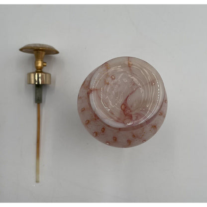 VINTAGE DEVILBISS PINK MURANO PERFUME BOTTLE (B2) - Vintosh Vintage