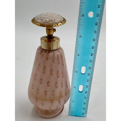 VINTAGE DEVILBISS PINK MURANO PERFUME BOTTLE (B2) - Vintosh Vintage
