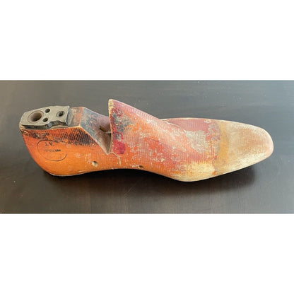 1968 J.V. Wooden Shoe Last Form Size 8 1/2 D          (C3) - Vintosh Vintage