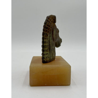 Vintage Metal and Marble Horse Head Statue (B1) - Vintosh Vintage