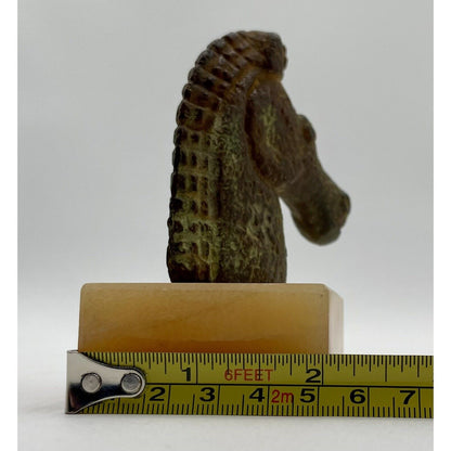 Vintage Metal and Marble Horse Head Statue (B1) - Vintosh Vintage