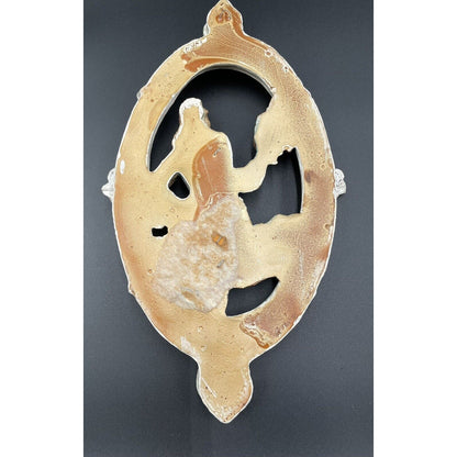 Vintage Plaster of Paris Foam Relief Colonial Man - Rare (C6) - Vintosh Vintage