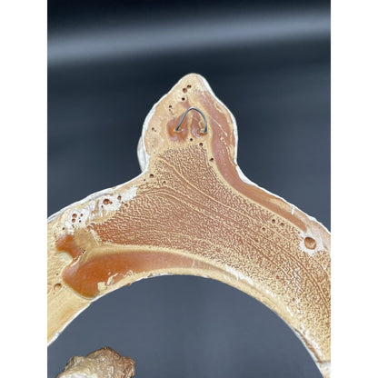 Vintage Plaster of Paris Foam Relief Colonial Man - Rare (C6) - Vintosh Vintage