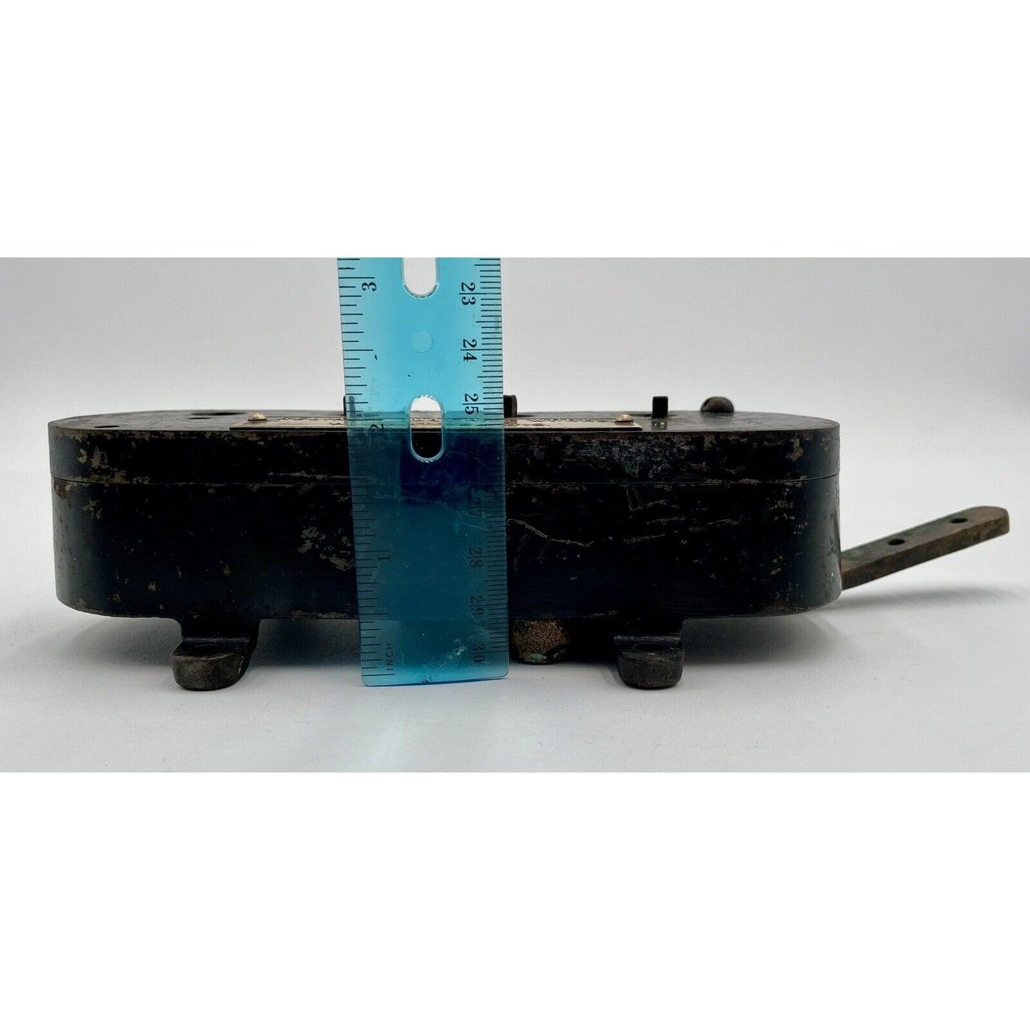 Antique RELIANCE MACHINE WORKS Industrial Train/ Trolley Counter  (C7) - Vintosh Vintage