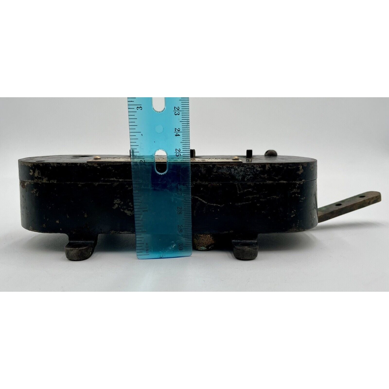Antique RELIANCE MACHINE WORKS Industrial Train/ Trolley Counter  (C7) - Vintosh Vintage