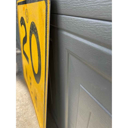 2009 Kansas 20 MPH Road Sign