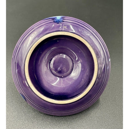 Mid Century Porcelain Blue and Purple Incense Stick Holder (D6) - Vintosh Vintage