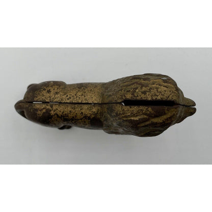 1920-30's Cast Iron Lion Still Bank (B5) - Vintosh Vintage