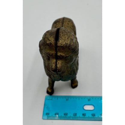 1920-30's Cast Iron Lion Still Bank (B5) - Vintosh Vintage