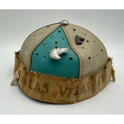 1960s Las Vegas Beanie Cap Souvenir with Western Charms (D5) - Vintosh Vintage
