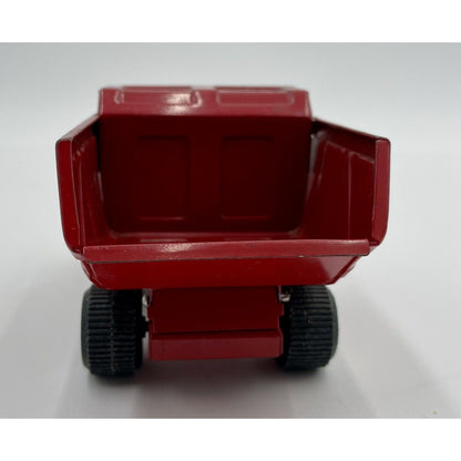 Vintage Japan Buddy L Pressed Steel Red Dump Truck Toy (C8) - Vintosh Vintage
