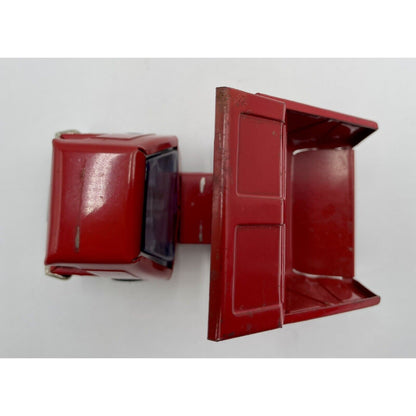 Vintage Japan Buddy L Pressed Steel Red Dump Truck Toy (C8) - Vintosh Vintage