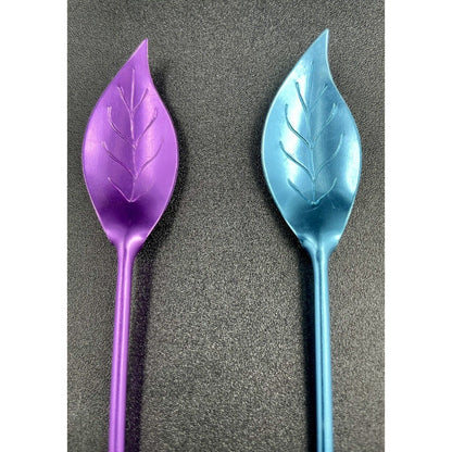 Vintage Tallstirs Anodized Aluminum Leaf Drink Stirrers (B7) - Vintosh Vintage