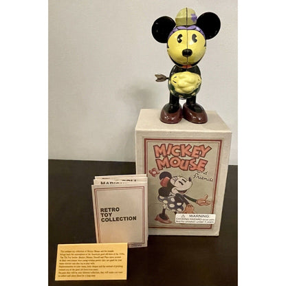 Minnie Mouse #60070 Wind Up Tin Retro Toy Collection by Schylling - Boxed (B2) - Vintosh Vintage