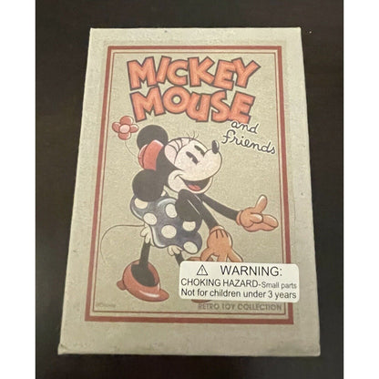 Minnie Mouse #60070 Wind Up Tin Retro Toy Collection by Schylling - Boxed (B2) - Vintosh Vintage