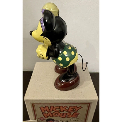 Minnie Mouse #60070 Wind Up Tin Retro Toy Collection by Schylling - Boxed (B2) - Vintosh Vintage