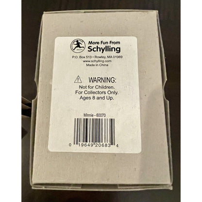 Minnie Mouse #60070 Wind Up Tin Retro Toy Collection by Schylling - Boxed (B2) - Vintosh Vintage