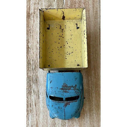 1940s-50s WYANDOTTE Pressed Steel Dump Truck (B3) - Vintosh Vintage