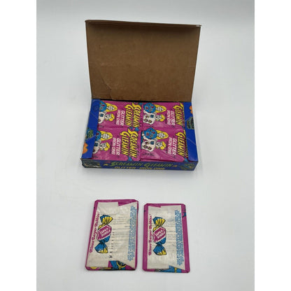 1978 Screamin Gleamin Glitter Iron-Ons & Gum Donruss Wax Box 36pks (C7) - Vintosh Vintage