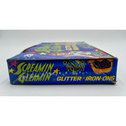 1978 Screamin Gleamin Glitter Iron-Ons & Gum Donruss Wax Box 36pks (C7) - Vintosh Vintage