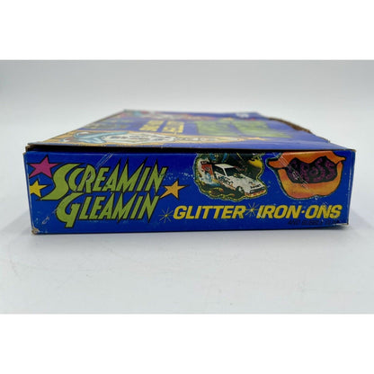 1978 Screamin Gleamin Glitter Iron-Ons & Gum Donruss Wax Box 36pks (C7) - Vintosh Vintage